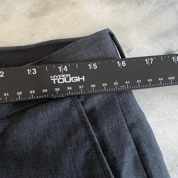 Moda Christiano Cuffed Pant Men Size 32 Dark Gray Chino Dress Designed in Italy - Picture 6 of 9